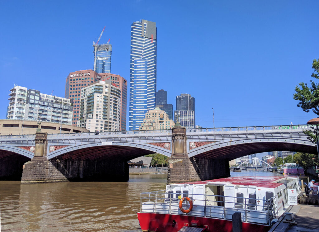 Princes Bridge in Melbourne