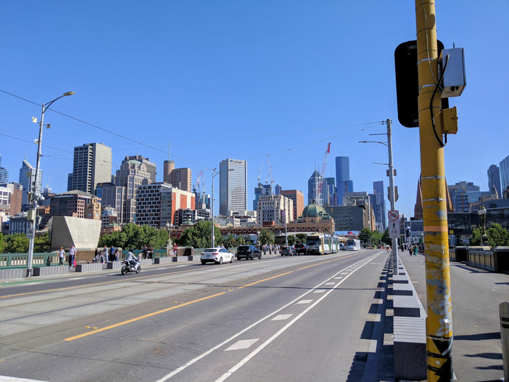 Princes Bridge in Melbourne