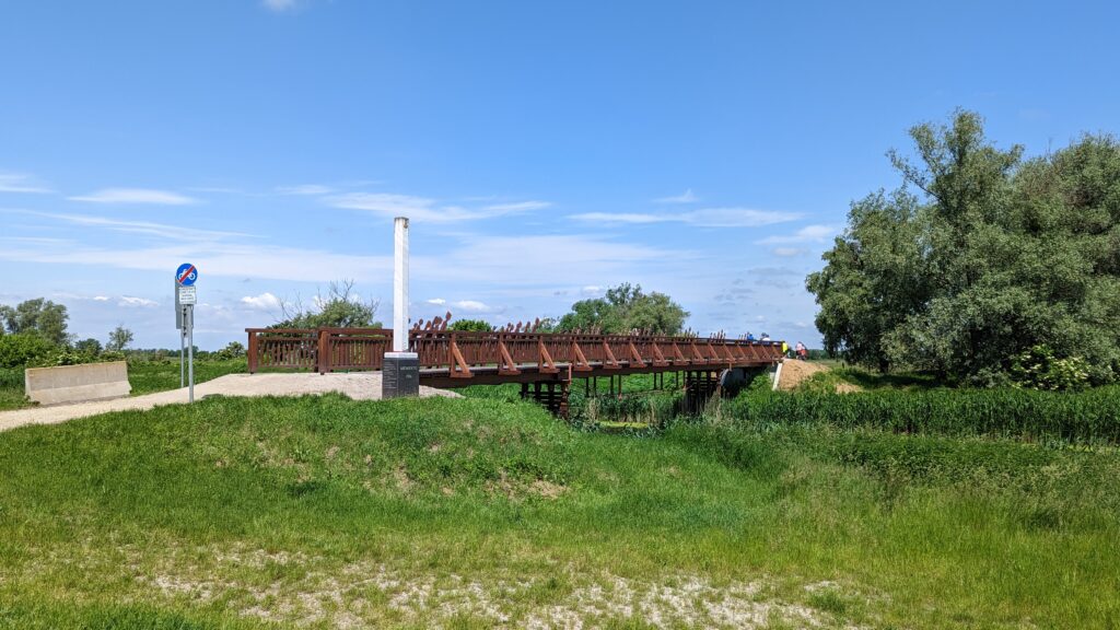 Brücke von Andau über den Einserkanal