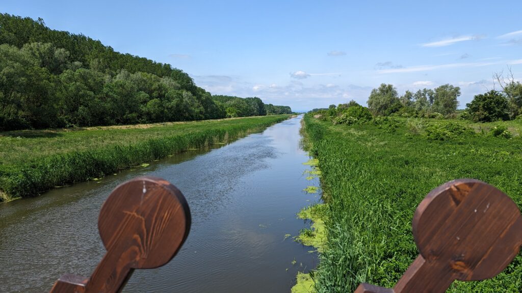 Einserkanal vom Neusiedler See in Richtung Donau